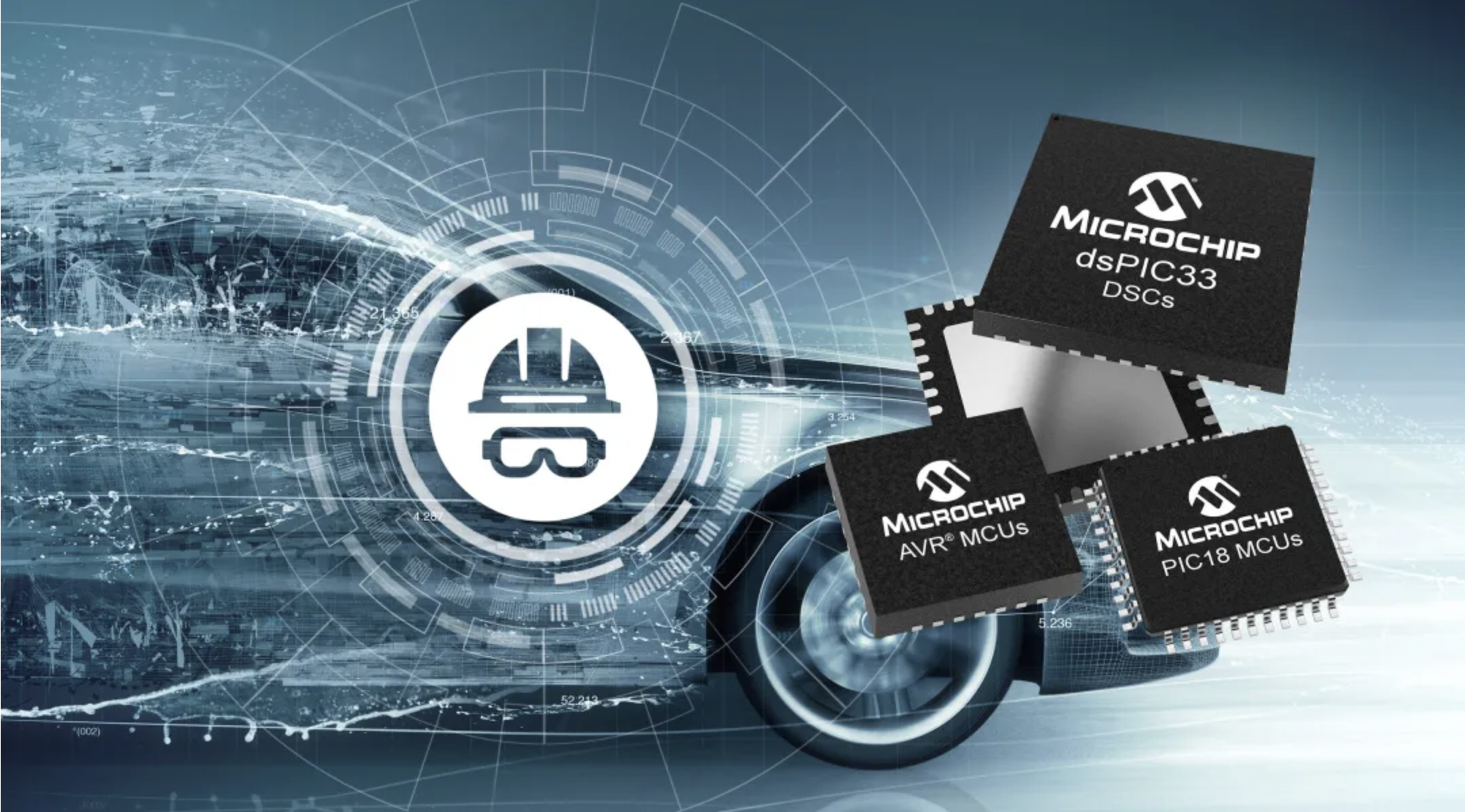 Microchip发布适用于dsPIC®、PIC18和AVR®单片机的全新ISO 26262功能安全包
