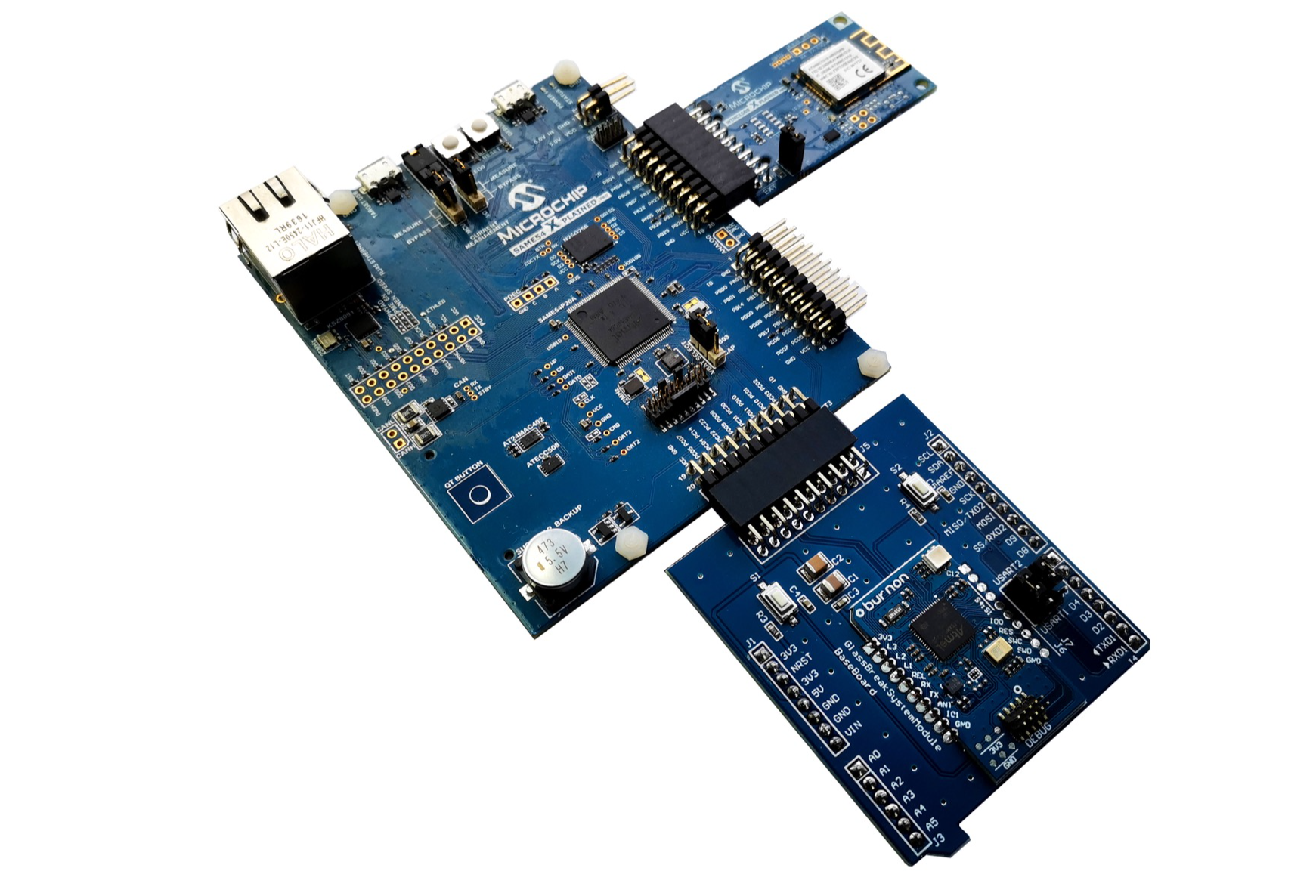 与Microchip开发板对接